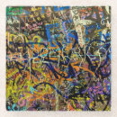 Recherche de graffiti dessous de verres Ville