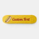 Recherche de saucisse skateboards Moutarde