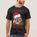 Recherche de emoji de noël tshirts Poo