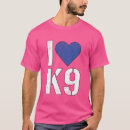 Recherche de unité k9 tshirts Chien