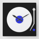 Recherche de tourne disques horloges Musique