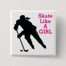 Recherche de comme une fille badges Hockey
