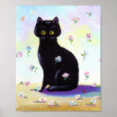 Recherche de chats drôles posters Fleurs