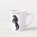 Recherche de cheval noir tasses Pour lui