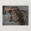 Recherche de rose gold invitations Script tendance