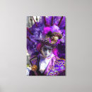 Recherche de masque venise toiles Violet