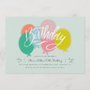 Recherche de lumineux et coloré invitations Unique