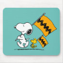 Recherche de bois brun tapis souris Snoopy