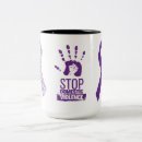 Recherche de violence tasses Sensibilisation