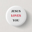 Recherche de jésus vous aime badges Foi