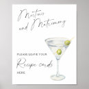Recherche de recette de martini Minimaliste