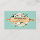 Recherche de plats gastronomiques cartes visite Boulangerie