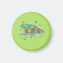 Recherche de île ronds magnets Aquarelle