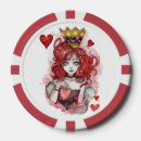 Recherche de reine jetons poker Reine des coeurs