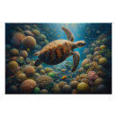 Recherche de tortue de mer posters Tropical