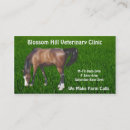 Recherche de vétérinaire de cheval cartes visite Animal