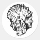 Recherche de coquillage blanc autocollants Moderne