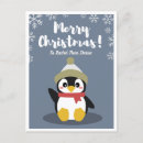 Recherche de pingouin cartes postales Dessin animé