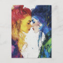 Recherche de couples lesbiens cartes postales Violet