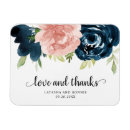 Recherche de floral bleu magnets Mariés