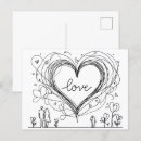 Recherche de traces cartes postales Romantique