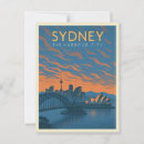 Recherche de port de sydney cartes postales Rétro