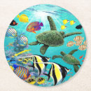 Recherche de fish decor dessous de verres Tropical