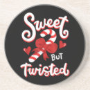 Recherche de sucre canne de dessous de verres Xmas