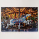 Recherche de de carrousels puzzles Chevaux