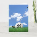 Recherche de boule de golf vœux cartes Club