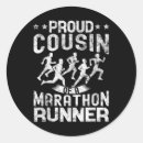 Recherche de coureur drôle autocollants Noël