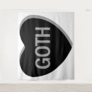 Recherche de coeur de goth Noir