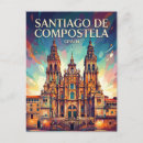 Recherche de saint jacques de compostelle cartes postales Espagne