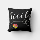Recherche de la sicile coussins Italie