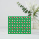 Recherche de vert rouge blanc cartes postales Mignon