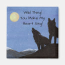 Recherche de lune de loup magnets Faune