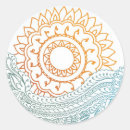 Recherche de main de henné autocollants Conception