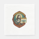 Recherche de jésus christ serviettes Drôle