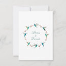 Recherche de colibri bleu cartes postales Faune