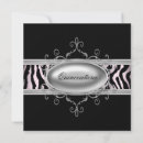 Recherche de zebra invitations Rose