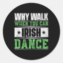 Recherche de danseur irlandais autocollants Danseuse