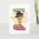 Recherche de tweety vœux cartes Looney tunes