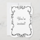 Recherche de art nouveau style invitations Vintage