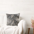 Recherche de serpent peau coussins Tendance