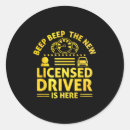 Recherche de permis autocollants Nouveau conducteur