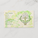 Recherche de motif celtique cartes visite Vert