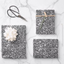 Recherche de argent faux papier cadeau Gris