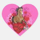 Recherche de coeur cheval autocollants Pour elle
