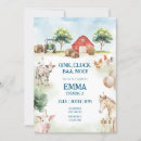 Recherche de baptême 1ans anniversaire invitations Aquarelle