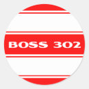 Recherche de boss autocollants Rouge